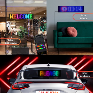 PİXEL LED 12*37 CM