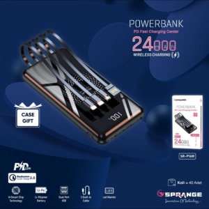 SPRANGE 24.000 MAH KABLOSUZ DESTEKLİ 